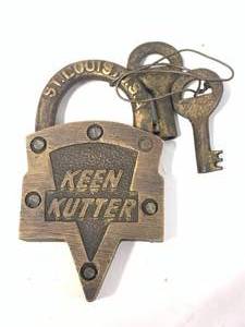 Keen Kutter Brass Lock 3 � inch Tall
