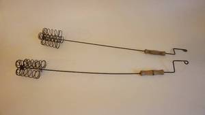 lot 20 image: Pair Of Antique Weenie Roasting Sticks-32 Long