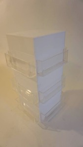 lot 29 image: Rotating Three Tiered Display--Great For Business Cards