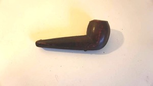 lot 37 image: Antique Pipe Leather Holster by WD C Bakelite French Briar