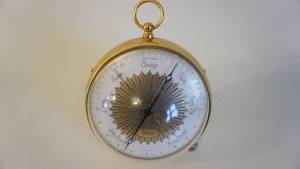 lot 79 image: Wittnauer Barometer Weather Station Brass-6 Inch