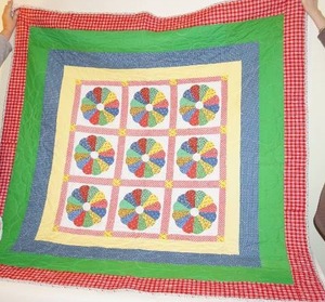 lot 126 image: Camp Knutson Quilt -60 x 60