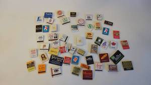 lot 164 image: Advertising Matchbooks -Mash-Lucky Strike-Northstars Etc.