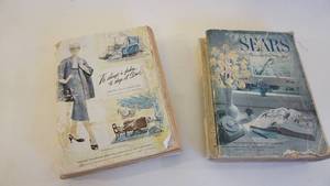 lot 279 image: Two Vintage Sears Catalogs