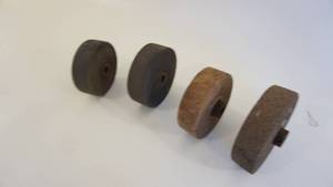 lot 340 image: Four Vintage Grinding Wheels