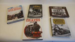 lot 349 image: Five Collectible Railroad Books
