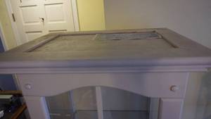 lot 351 image: Lighted Curio Cabinet Full View Glass w Five Shelves  20 Wide x 14 Deep x 69 Tall
