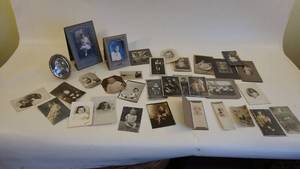 lot 353 image: Antique Photos-Some In Frames