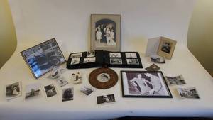 lot 354 image: Miscellaneous Collectible Photos-Some In Frames-Some In Albums