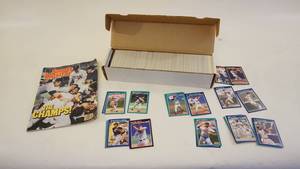 lot 363 image: Complete Set Score 1991 Baseball Trading Cards -Sports Illustrated Minnesota Twins The Champs