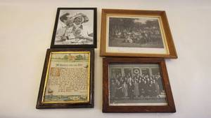 lot 380 image: Four Framed Pictures