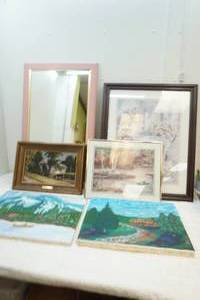 mirror, pictures