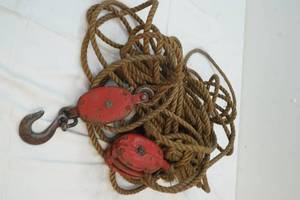 rope and pullies