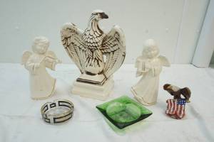 eagle statues