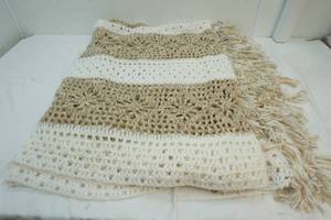 crocheted blanket