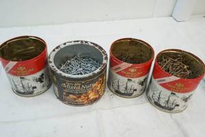vintage tobacco tins