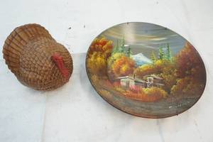 autumn plate