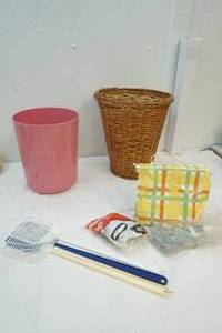 waste baskets