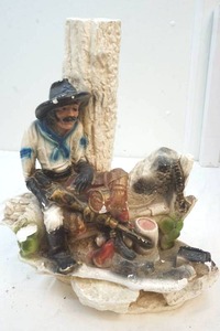 cowboy statue
