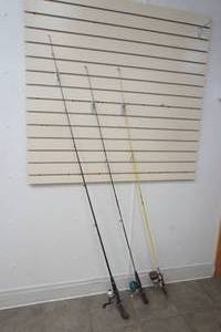 fishing poles