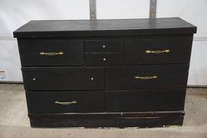 black dresser