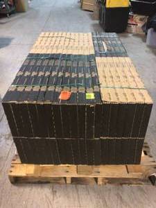 lot 6 image: Lot of 36 Boxes of Modena Natural Beige 9 in. x 47 in. Matte Porcelain Floor Tile (11.75 sq. ft.Case) by MSI Customer Returns See Pictures