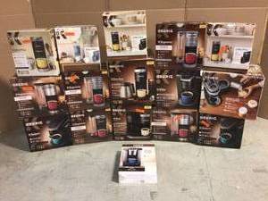 lot 36 image: Pallet of 16  Assorted Keurig Coffee Makers Customer Returns See Pictures