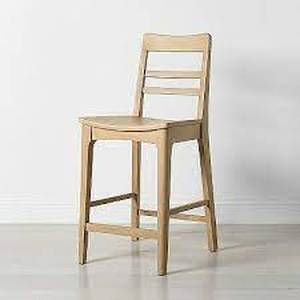 Wood Ladder Back Counter Stool Natural - Hearth & Hand with Magnolia