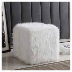 Faux Fur Pouf - HomePop