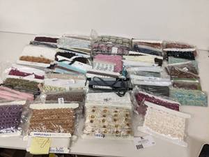 Huge Collection of Beautiful Assorted Trim for Sewing