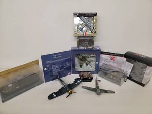 Assorted Diecast 172 & 140 Scale models for parts