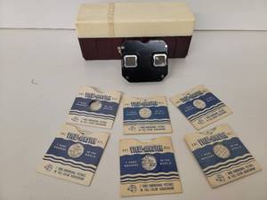 Vintage View Master with 6 Reels and Case