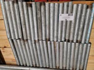 42 12 Pre-Cut Galvanized Steel Pipes