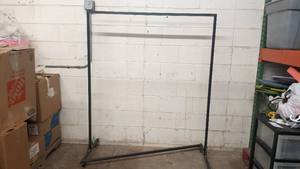 Industrial  Clothing Z Racks