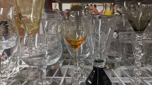 Fabulous Lot of 25 Crystal and Unique Glassware