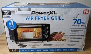 lot 108 image: PowerXL Air Fryer Grill Toaster Oven - N