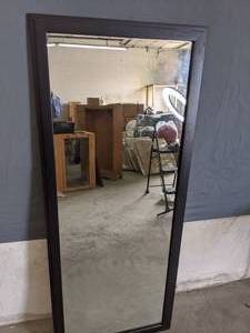 lot 79 image: 62 Full Length Body Door Mirror - N