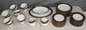 lot 159 image: Beautiful Set of Fine China, Legacy by Noritake, Pattern Grenoble - X