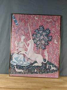 lot 179 image: The Lady and the Unicorn Tapestry Art - X