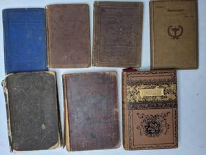 lot 213 image: Antique Book Collection Henry Wadsworth Longfellow, History of the US, Aunt Hattie, & More  - X