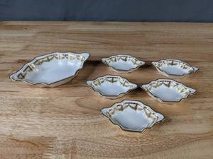 lot 202 image: Collection of Antique Limoges Elite France Serving Bowls - X