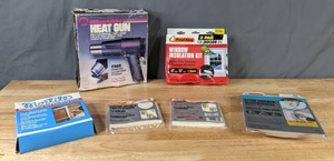 lot 254 image: Milwaukee Heat Gun and Several NEW Insulation Supplies - X