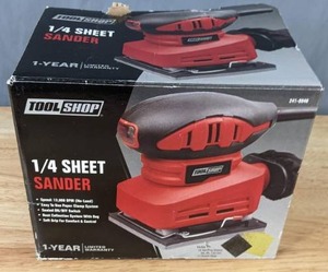 lot 255 image: Tool Shop 14 Sheet Sander - X