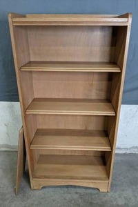 lot 227 image: Beautiful Solid Wood Bookshelf - X