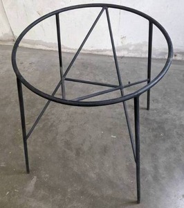 lot 228 image: Heavy Wrought Iron Table Base - N