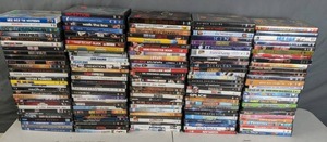 lot 232 image: Large DVD Collection Mrs. Doubtfire, Talladega Nights, Forrest Gump, Pitch Perfect, Shallow Hal, Casino, and More - Z