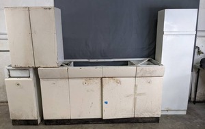 lot 225 image: Metal Cabinets, Counter, and Locker - N