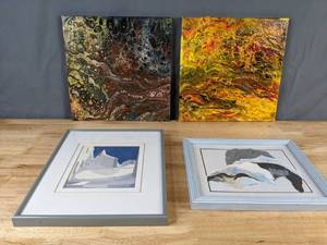 lot 309 image: Collection of Wall Artwork Karen Becker Benedetti and More - N