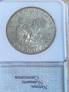 1973-S Ike Silver Dollar