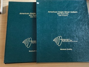 American Eagle Silver Dollars Album